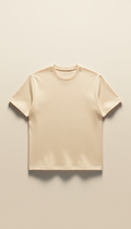 Ivory Sand Cotton Dress Shirt