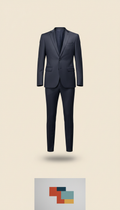 Slim-Fit Suit in Midnight Navy