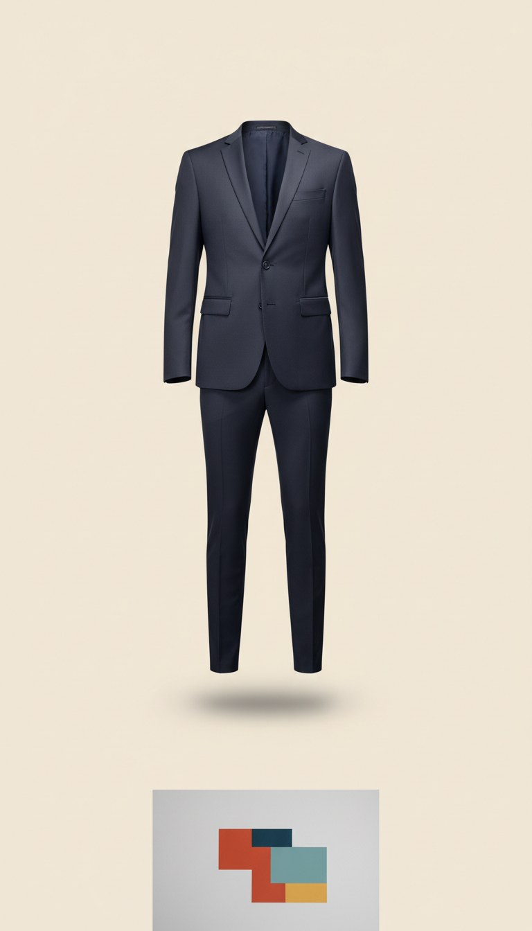 Slim-Fit Suit in Midnight Navy