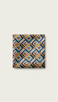 Metro Gold Silk Pocket Square